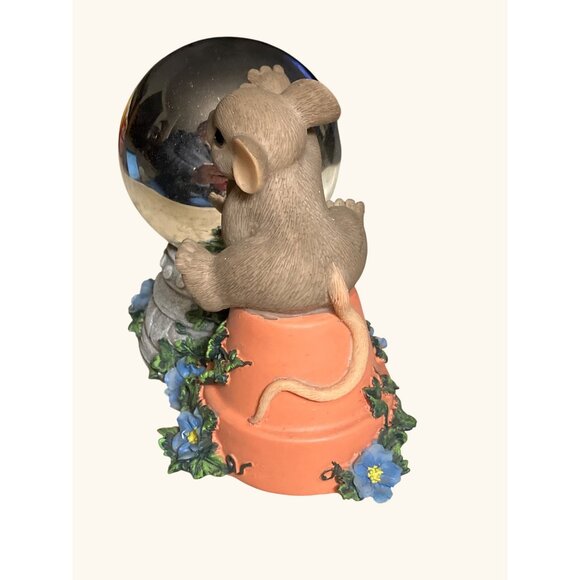 Charming Tails "I See Myself In You" Mouse Figurine By Fitz & Floyd Vintage - Picture 5 of 8